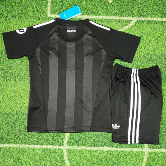 25-26 RMA Black GoalKeeper Kids Soccer Jersey