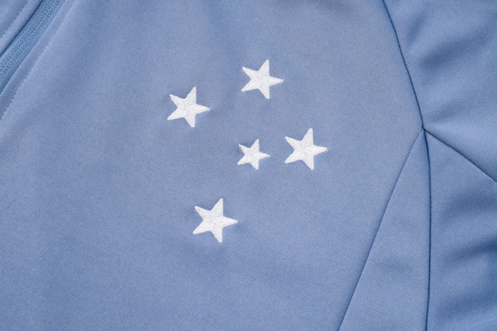 24-25 Cruzeiro Grey Jacket Tracksuit #A760