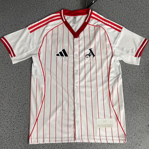 25-26 ARS White Casual Edition Baseball Jersey