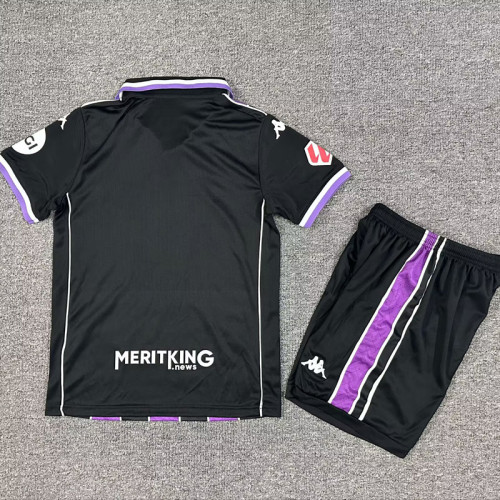 2025-26 Valladolid Away Kids Soccer Jersey