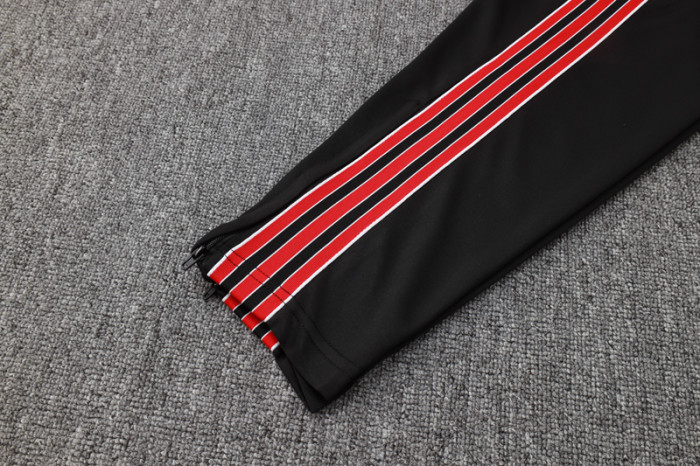 2025-26 Man Utd Black Half Pull Tracksuit #B2506(半拉链）