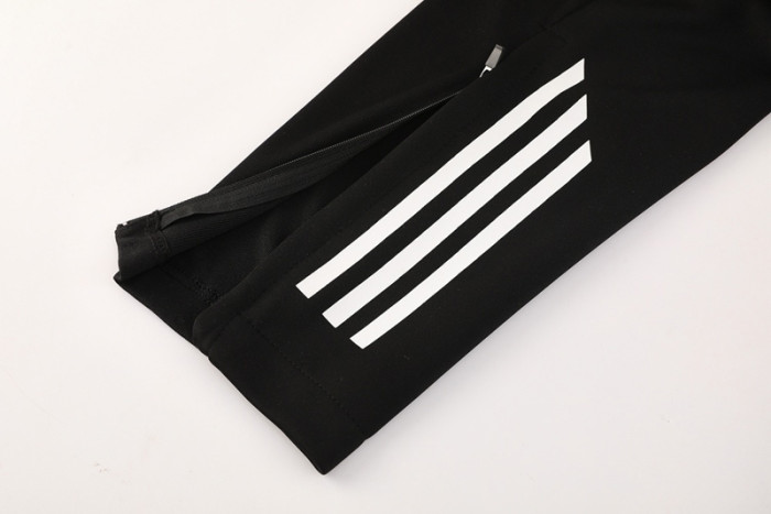 2025 AD Black Jacket Tracksuit #AJ25