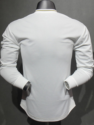 2019-2020 RMA Home Player Version 长袖球员 Long Sleeve Retro Soccer Jersey
