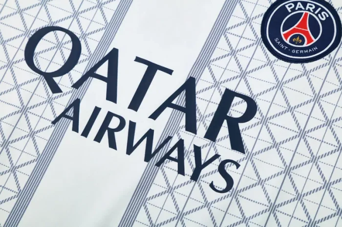 25-26 PSG White Training Short Suit