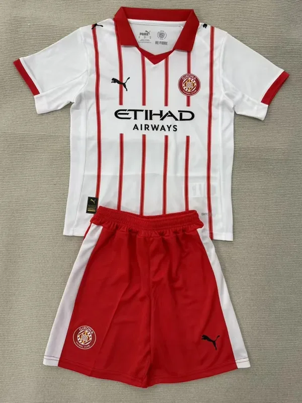 Copy 24-25 Girona Home Kids Soccer Jersey