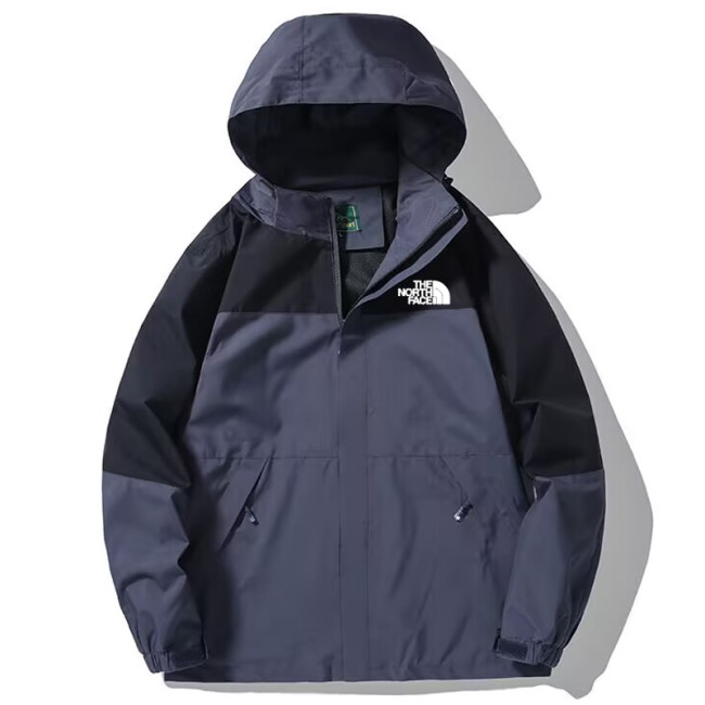 2025 New TNF Grey Black Windbreaker