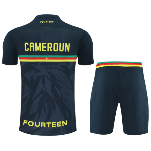 25-26 Cameroon Royal blue Training Short Suit