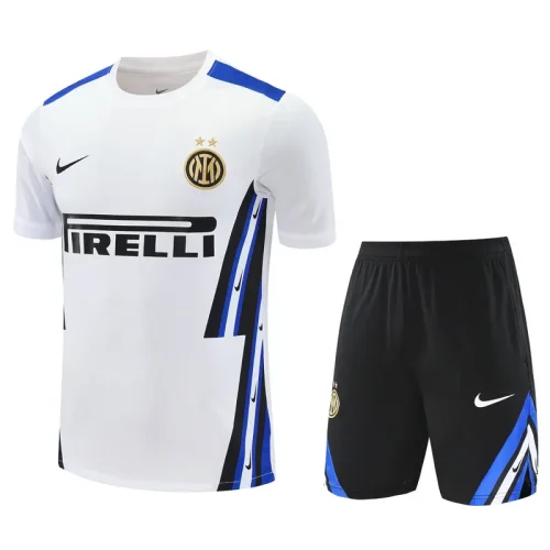 25-26 INT White Training Short Suit
