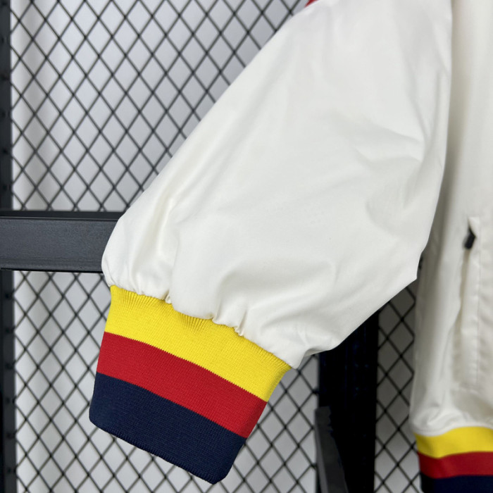 24-25 BAR White Windbreaker