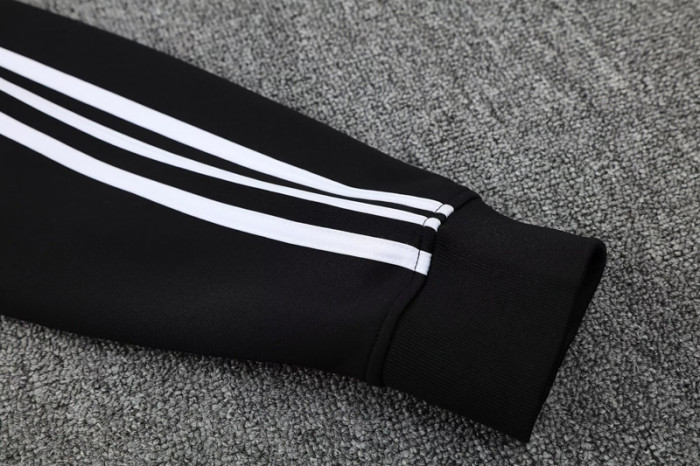 2025 AD Black Jacket Tracksuit #2308