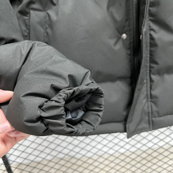 24-25 MF3 NK Black Hooded Cotton Coat #棉衣