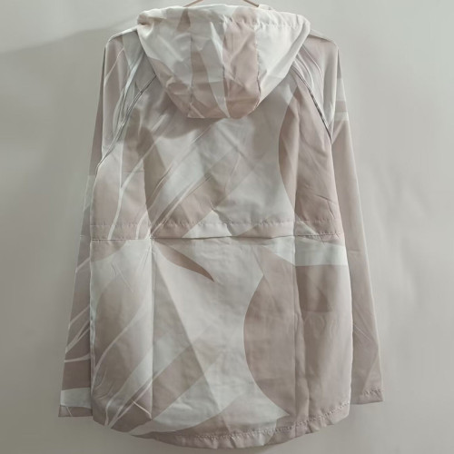25-26 BAR White pink Windbreaker