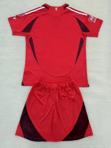 25-26 ST Louis City Home Kids Soccer Jersey *带章