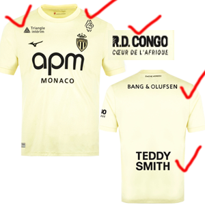 2025-26 Monaco Third Fans Soccer Jersey