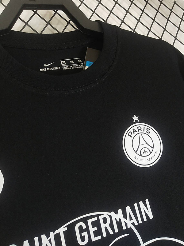 2025 PSG Black XO High Quality Casual T-Shirt