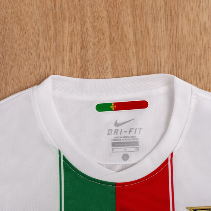 2010 Portugal Away Retro Soccer Jersey