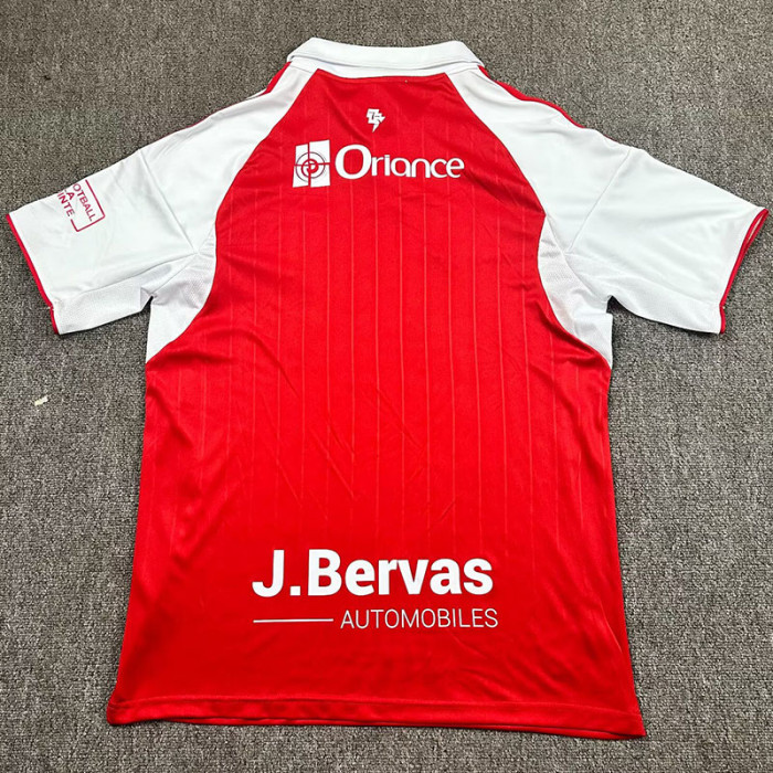 2025-26 Stade Brestois Home Fans Soccer Jersey