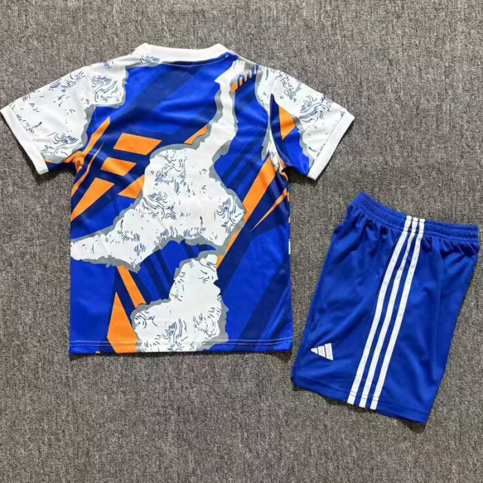 2025-26 RMA Blue orange Special Edition Kids Training
