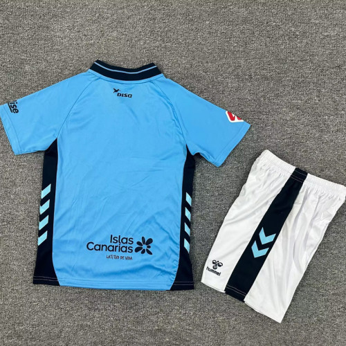 2025-26 Las Palmas Away Kids Soccer Jersey