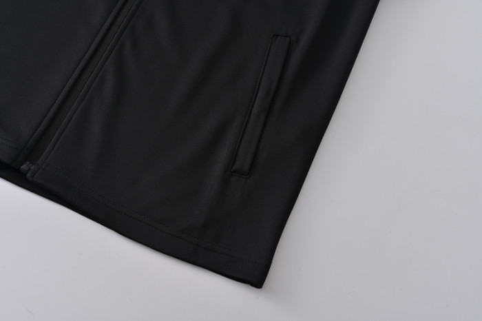 24-25 Al-Nassr Black Jacket Tracksuit