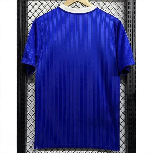2025 AD Casual Blue Fans Training shirts *三叶草