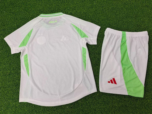 24-25 Algeria Home Kids Player Version Soccer Jersey (球员童装)
