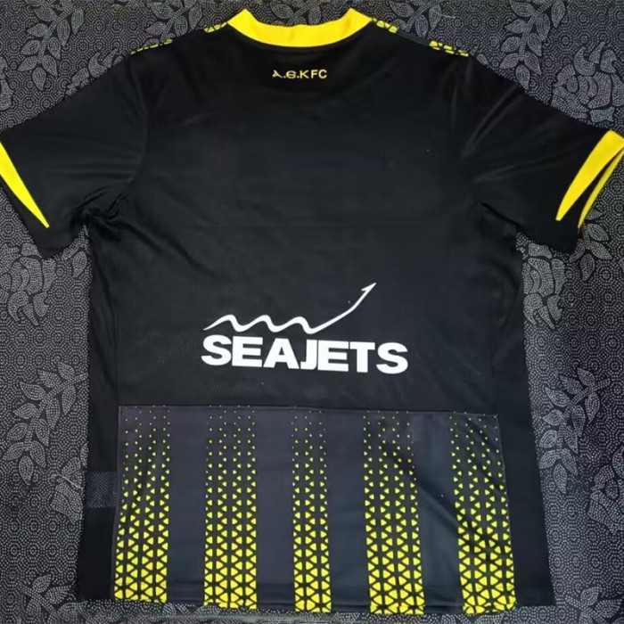 2025-26 AEK Athens Away Fans Soccer Jersey