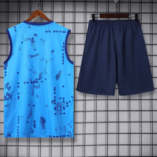 24-25 CHE Light blue Tank top and shorts suit