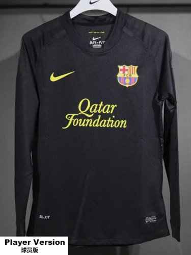 2011-2012 BAR Away Player Version 长袖球员 Long Sleeve Retro Soccer Jersey