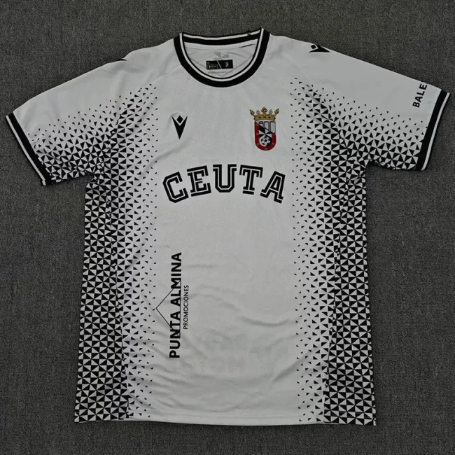 2025-26 Ceuta FC Home Fans Soccer Jersey