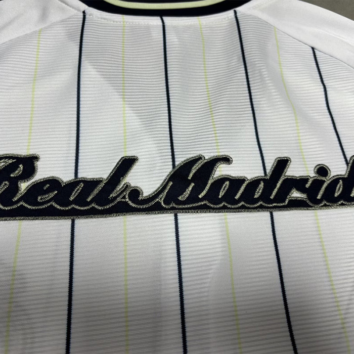 25-26 RMA White Casual Edition Baseball Jersey