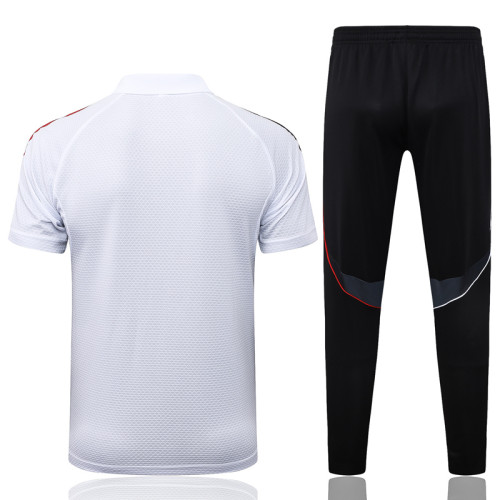 2025-26 Ajax White Polo Tracksuit #C2559