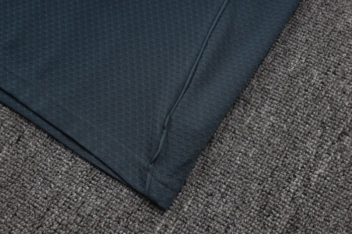 2025-26 Bayern Dark gray Polo Tracksuit #C2544