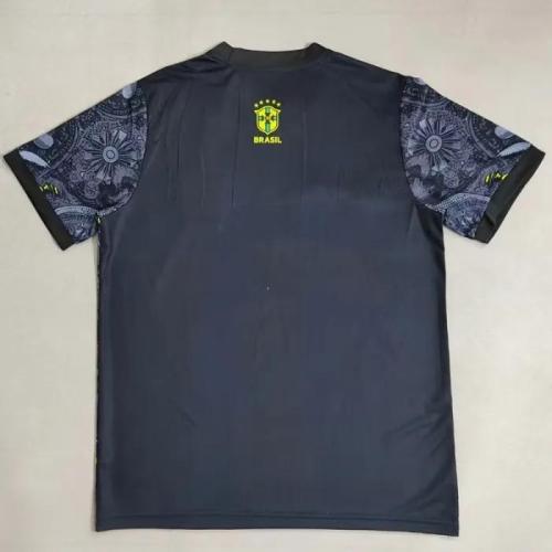 25-26 Brazil Black Red Special Edition Fans Soccer Jersey