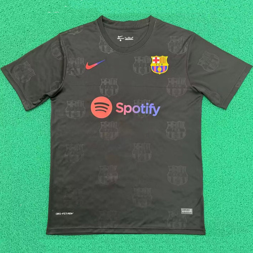 25-26 BAR Black Special Edition Fans Training Shirts *队标纹