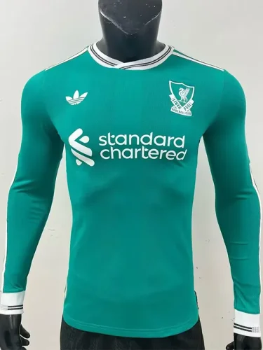 25-26 LIV Third Long Sleeve Player Version Soccer Jersey (长袖球员)