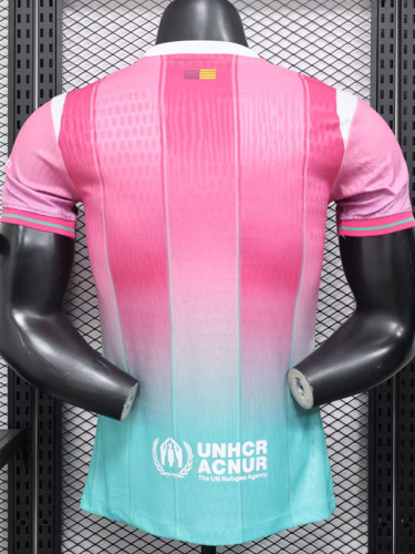 2025-26 BAR Pink Special Edition Player VersionTraining Shirts (绿标)