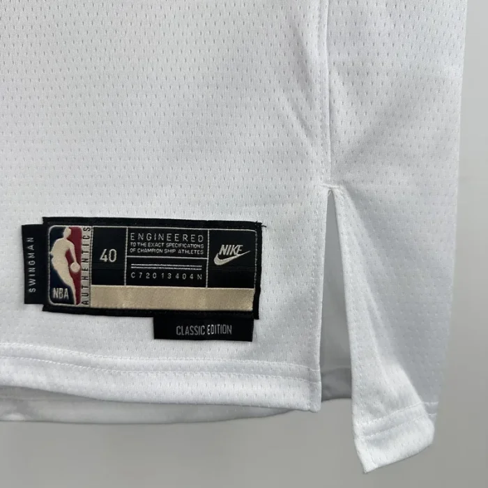 2022-23 Lakers JAMES JR. #9 White Retro Top Quality Hot Pressing NBA Jersey