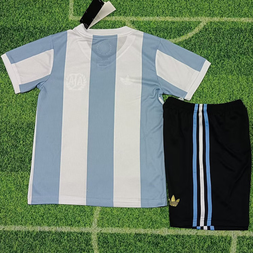24-25 Argentina 50th Anniversary Kids Soccer Jersey