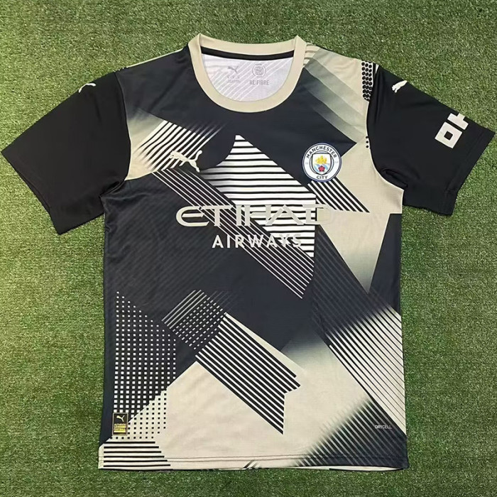 25-26 Man City Black Yellow Concept Edition Training shirts