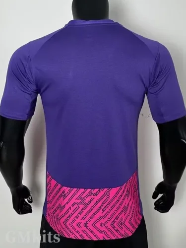 25-26 Man City Pink Purple Player Version Training shirts