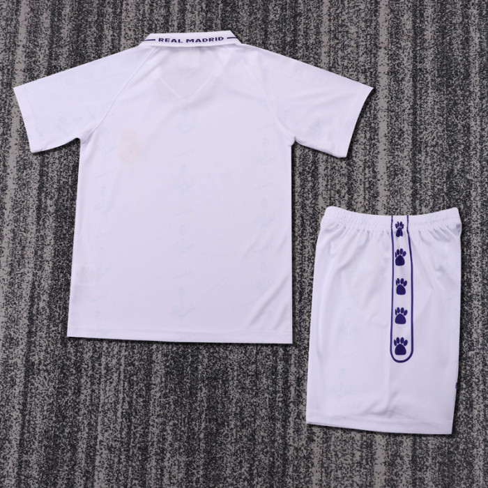 1994-1996 RMA Home Kids Retro Soccer Jersey
