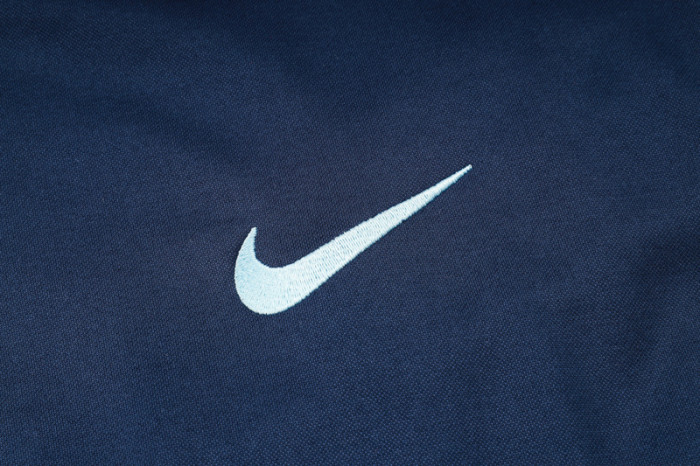 24-25 France Royal blue Hoodie Jacket Tracksuit #F590