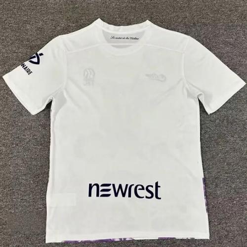 24-25 Toulouse White Special Edition Fans Soccer Jersey