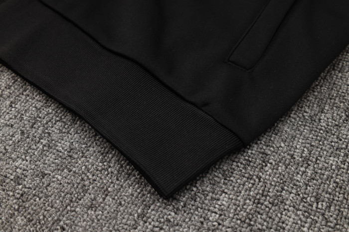 24-25 BAR Black Hoodie Jacket Tracksuit #F556