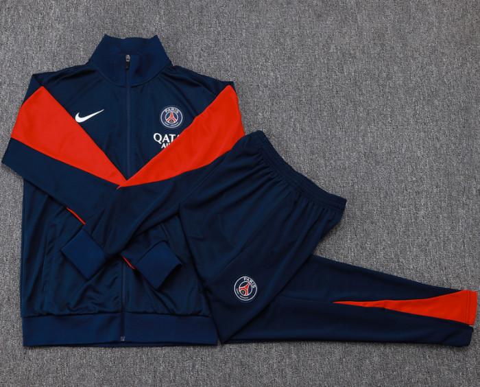 25-26 PSG Royal blue Jacket Tracksuit #A2539