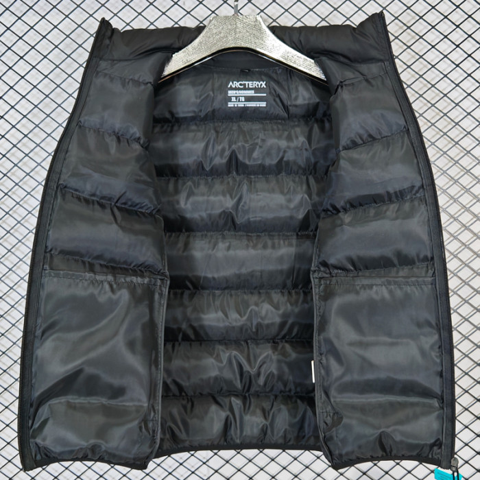 24-25 J11 ARC-TERYX Black Cotton jacket vest (Waistcoat) #马甲
