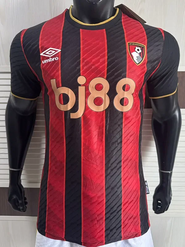 25-26 Bournemouth Home Player Version Soccer Jersey