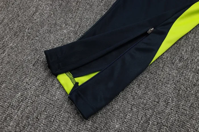 2025-26 RMA Royal blue Kids Half Pull Tracksuit#E2571(童装)(半拉链)