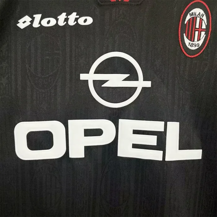 1997-1998 ACM Black Retro Soccer Jersey